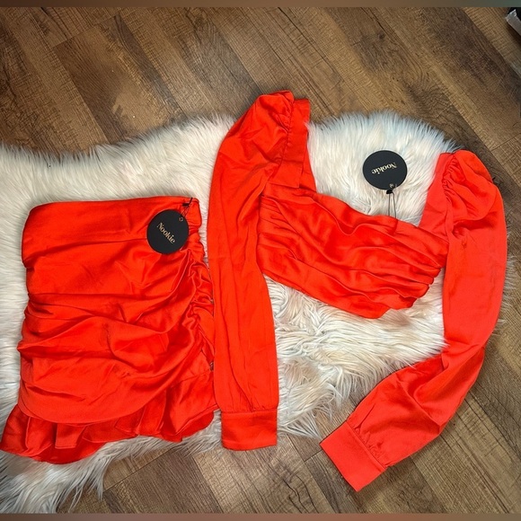 NOOKIE Cooper Set In Tangerine - Picture 2 of 5